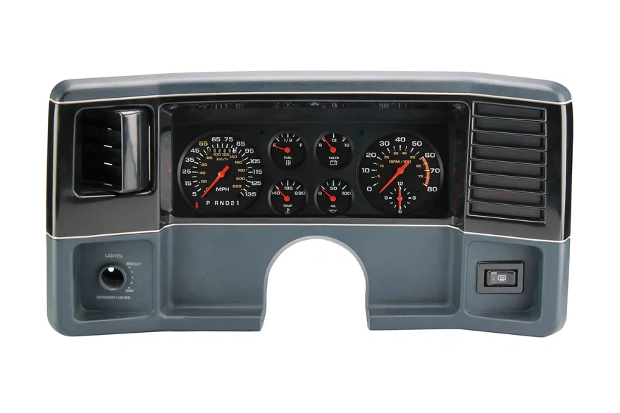 Classic Instruments CH78OE07, Chevy G-Body Direct Fit Gauge Package without Overdrive Gear Indicator