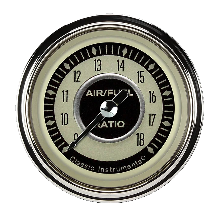 Classic Instruments NT194SLC, Nostalgia 2-1/8" Air Fuel Ratio Gauge