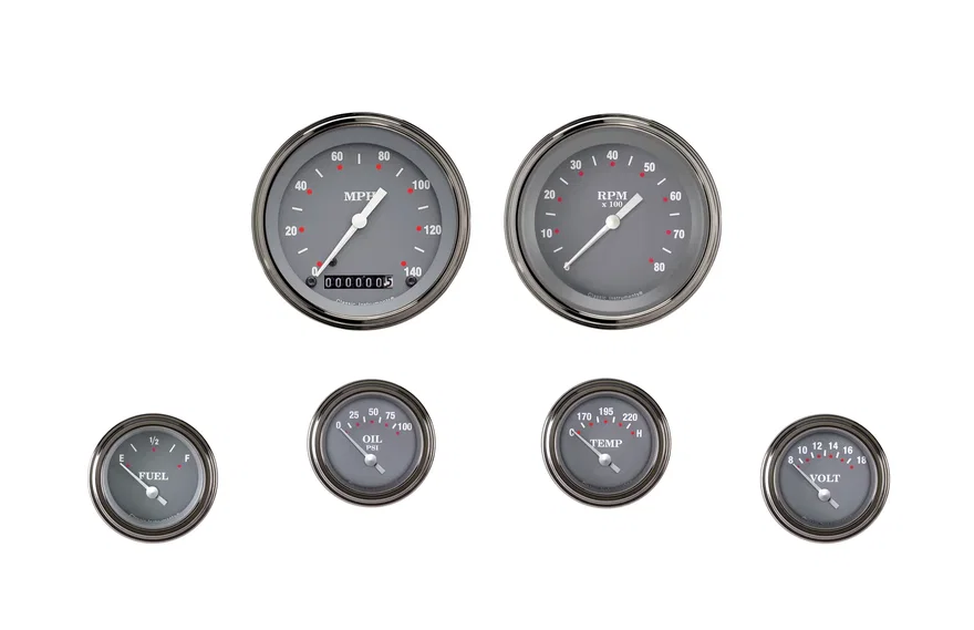 Classic Instruments SG01SLF, SG Series Six Gauge Set