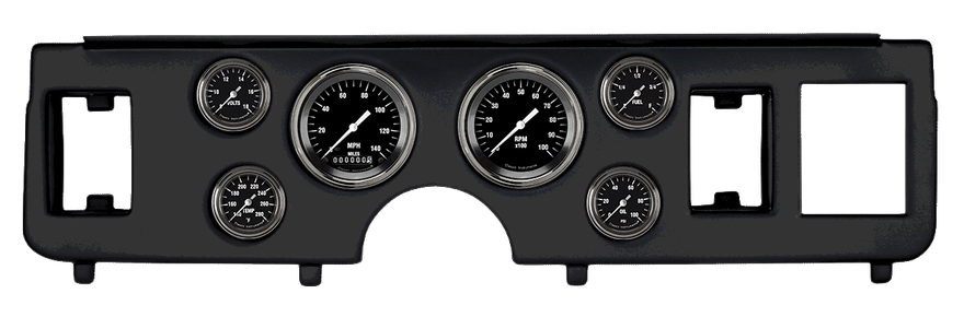 Classic Instruments CDMU79HR101BL, Hot Rod Series Full Sweep Gauge Set for Ford Mustang