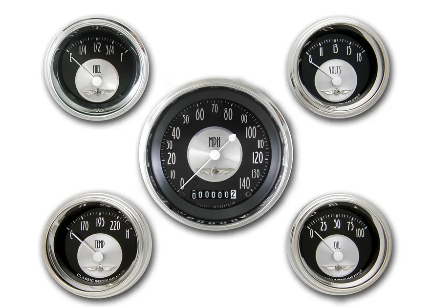 All American Tradition Five Gauge Set