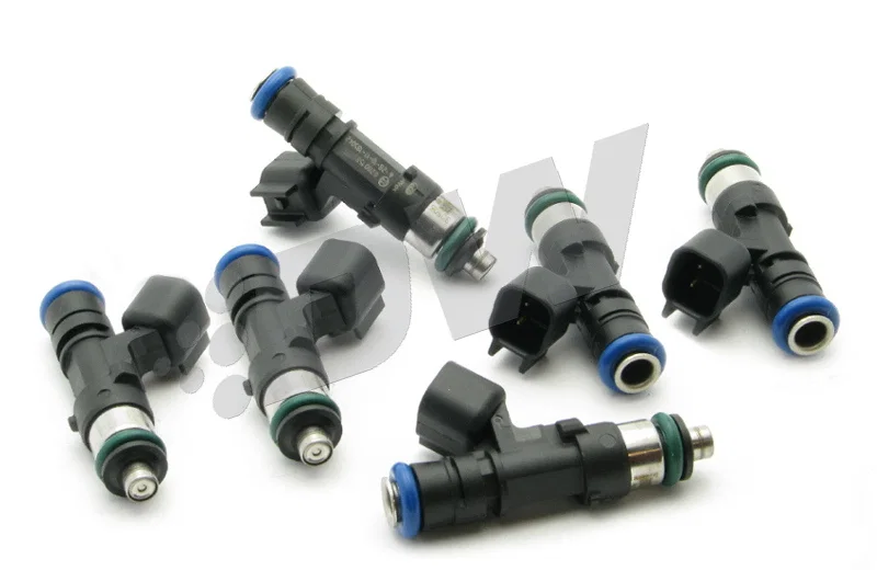 DeatschWerks 17U-00-0072-6, Bosch EV14 Universal 48mm Standard 72lb/hr Injectors (Set of 6) for Ford Mustang