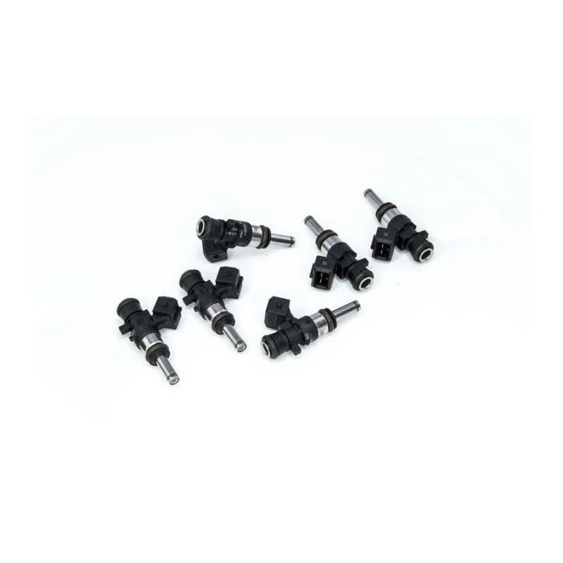 DeatschWerks 16MX-00-0750-6, Bosch EV14 Universal 40mm Compact Matched Set of 6 Injectors 750cc (Extended Nozzle)