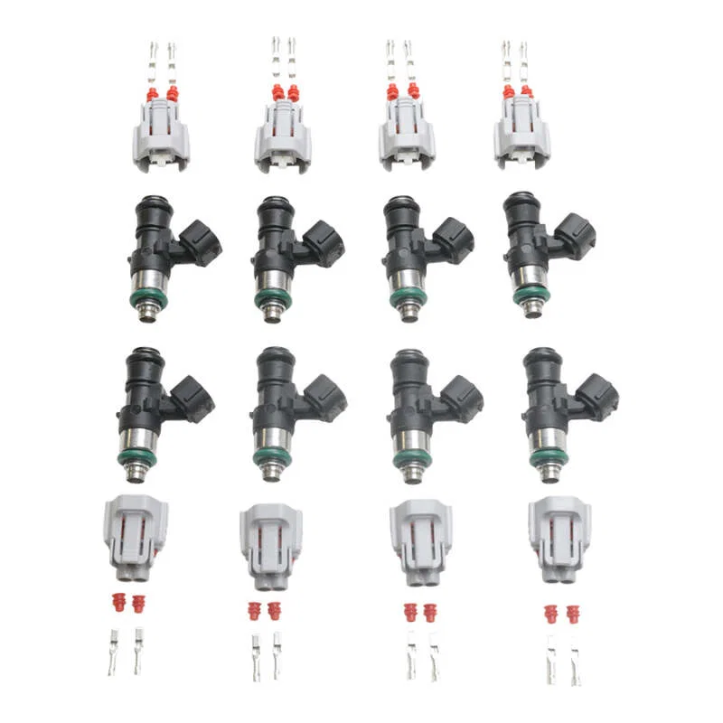 DeatschWerks 16S-19-2200-8, Set of 8 2200cc/min For The Fitech Go EFI 8/Holley Super Sniper 1250/ Sniper Xflow 1375