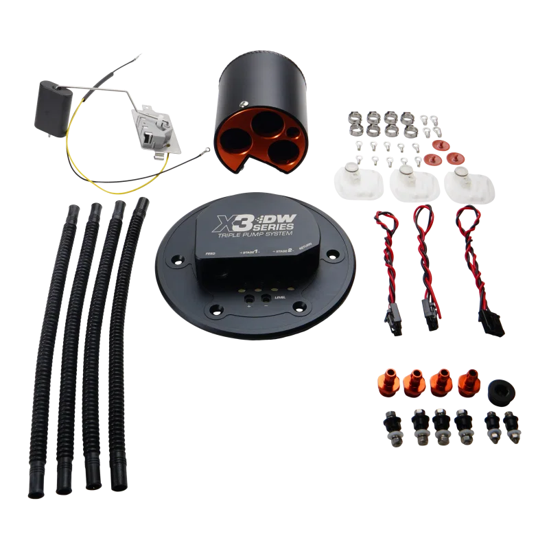 DeatschWerks 9-000-7034, 98-04 Ford Mustang X3 Module with Install Kit and No Pumps