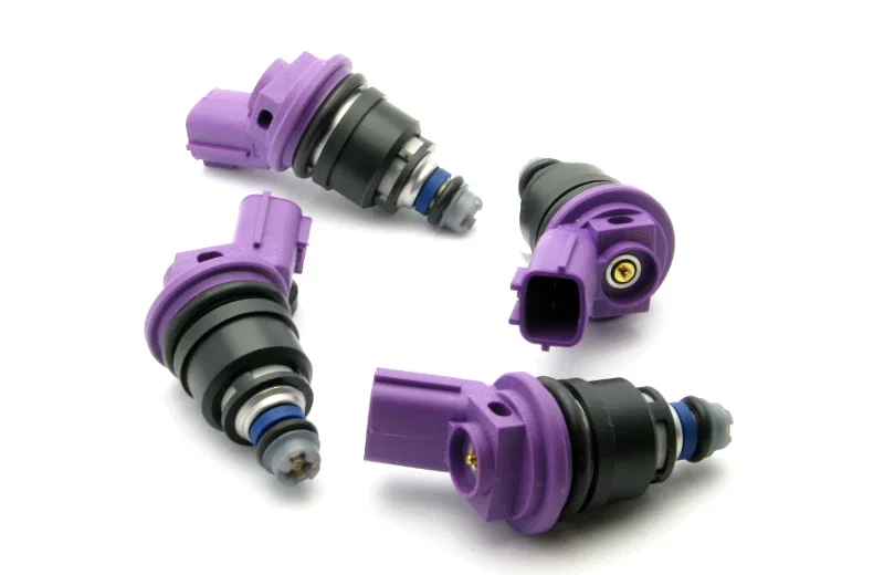 DeatschWerks 01J-00-0550-4, Nissan G20 / SR20 / 240sx SR/KA 550cc Side Feed Injectors