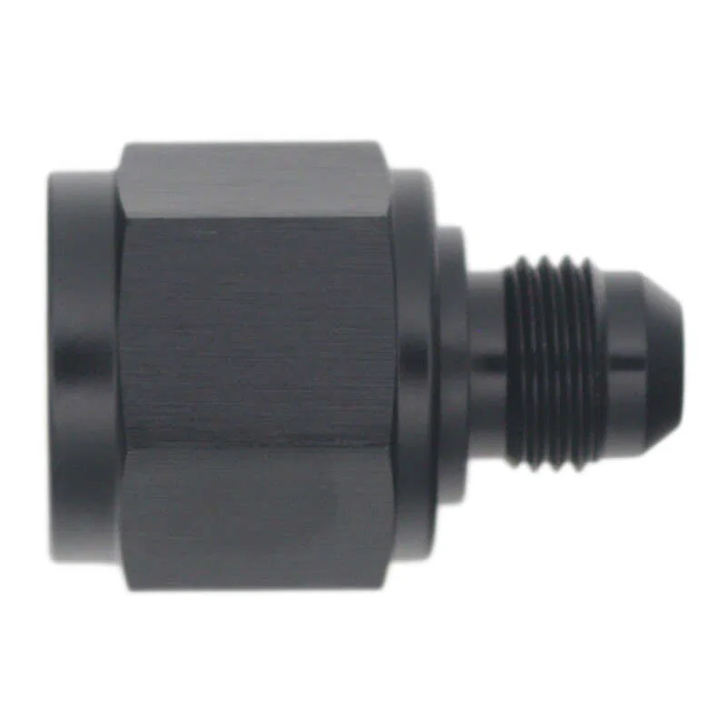 DeatschWerks 6-02-0219-B, 10AN Female Flare to 6AN Male Flare Reducer - Anodized Matte Black