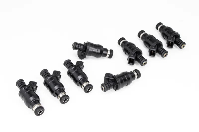 DeatschWerks 42M-14-1000-8, Universal 1000cc Low Impedance 14mm Upper Injector - Set of 8