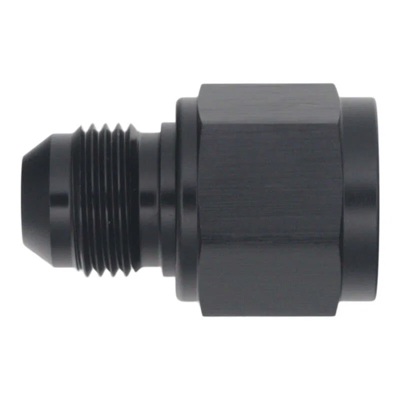 DeatschWerks 6-02-0218-B, 10AN Female Flare to 8AN Male Flare Reducer - Anodized Matte Black