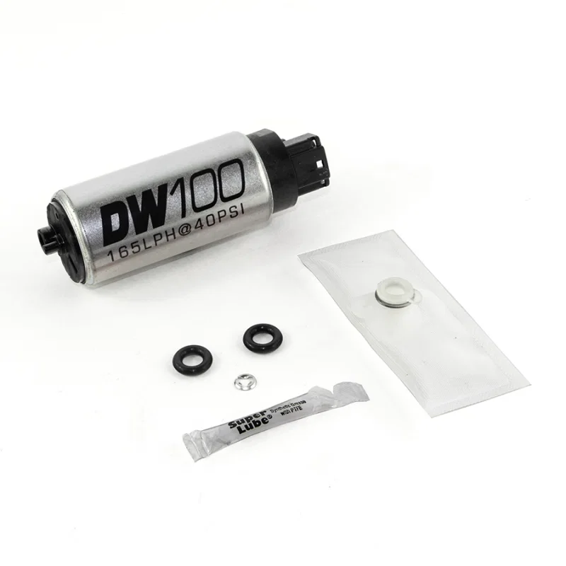 DeatschWerks 9-101S-1007, 165 LPH In-Tank Fuel Pump w/ 06-11 Honda Civic (exc. SI) Install Kit