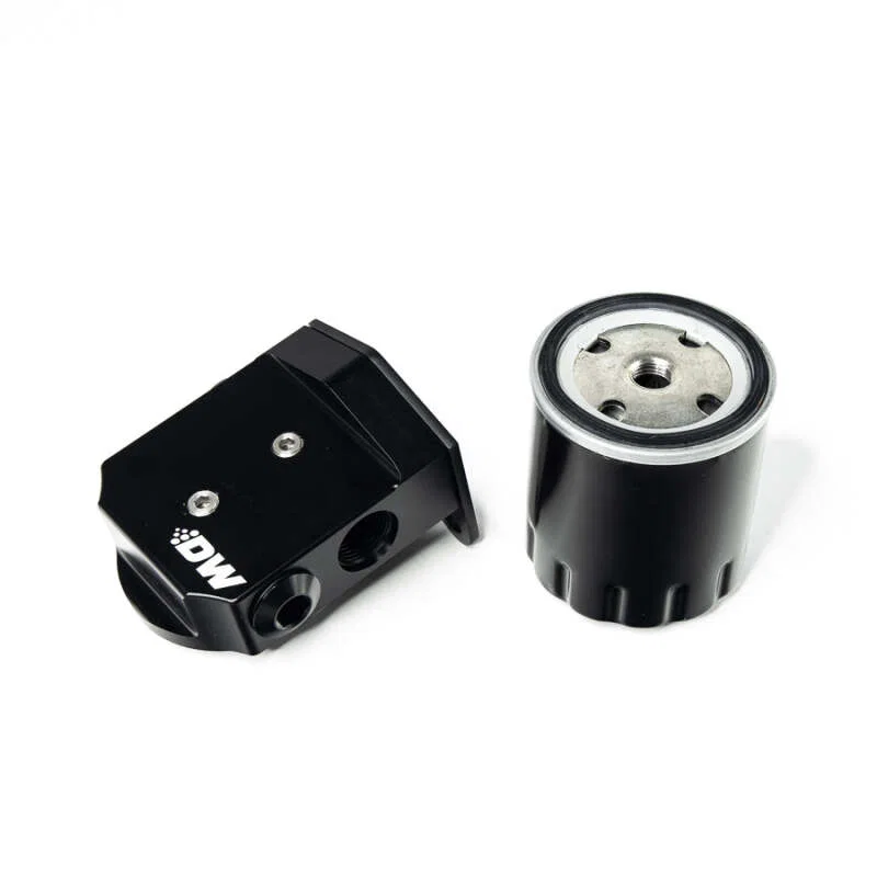 DeatschWerks 8-03-SOF-005K, Universal Spin-On Filter Kit 5 Micron E85 compatible