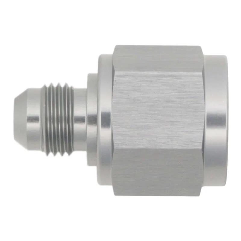 DeatschWerks 6-02-0219, 10AN Female Flare to 6AN Male Flare Reducer - Anodized DW Titanium