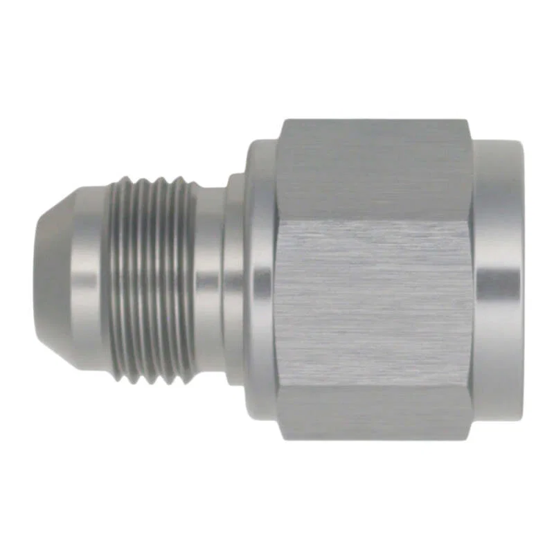 DeatschWerks 6-02-0218, 10AN Female Flare to 8AN Male Flare Reducer - Anodized DW Titanium