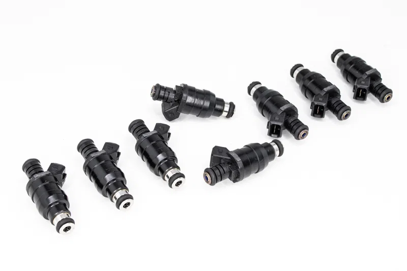 DeatschWerks 42M-14-1200-8, Universal 1200cc Low Impedance 14mm Upper Injector - Set of 8