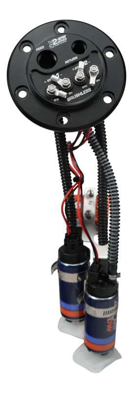 DeatschWerks 9-421-7043, X2 Pump Hanger w/ Dual DW420 for 92-00 Honda Civic