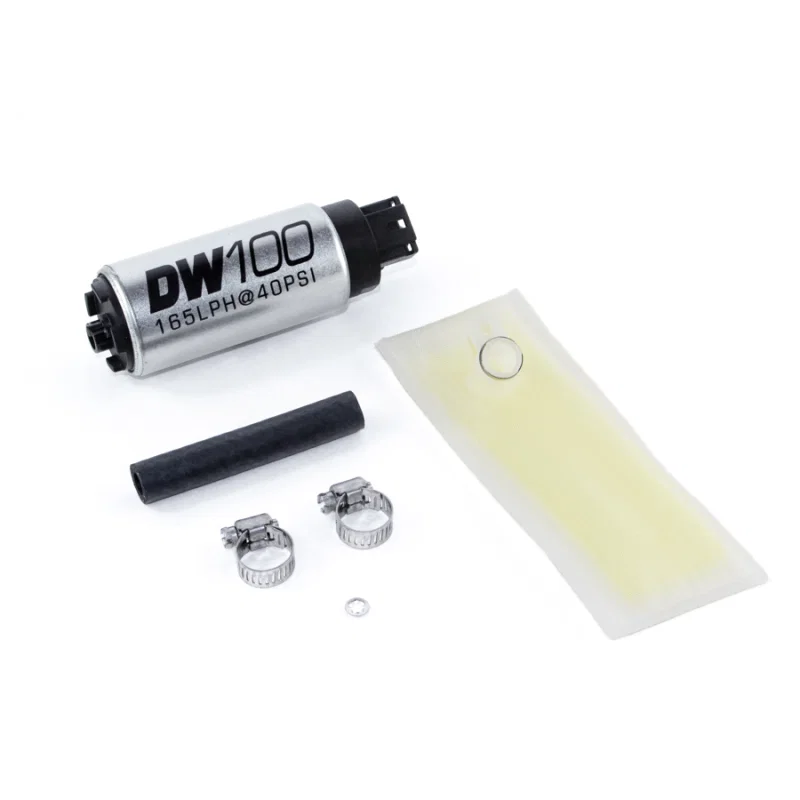 DeatschWerks 9-101-0846, 165 LPH In-Tank Fuel Pump w/ 94-01 Integra/ 92-00 Civic Install Kit