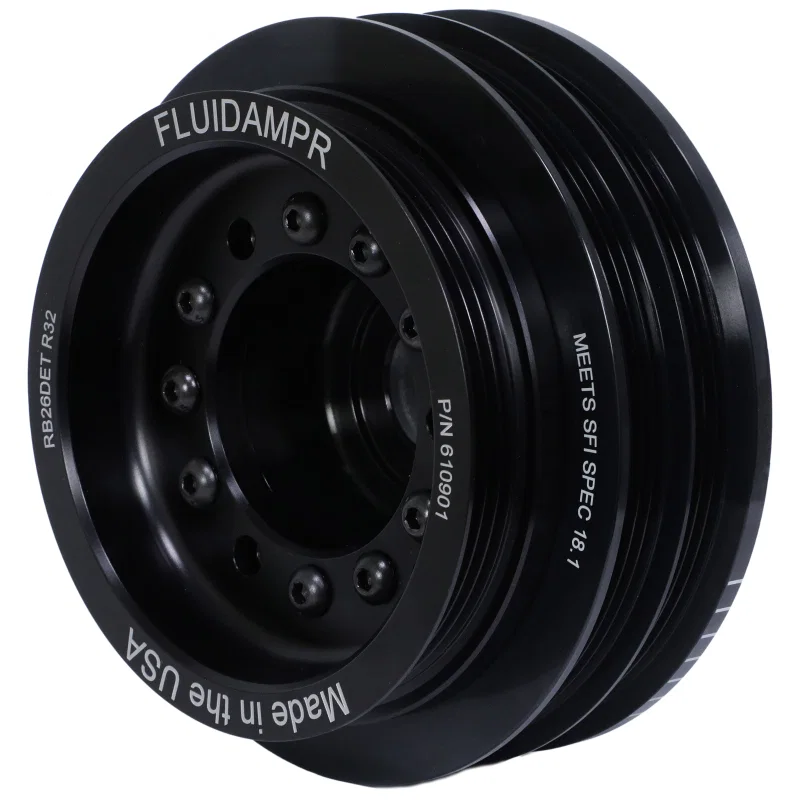 Fluidampr 610901, Nissan RB26DET Phase-1 BNR32 GT-R Steel Internally Balanced Damper