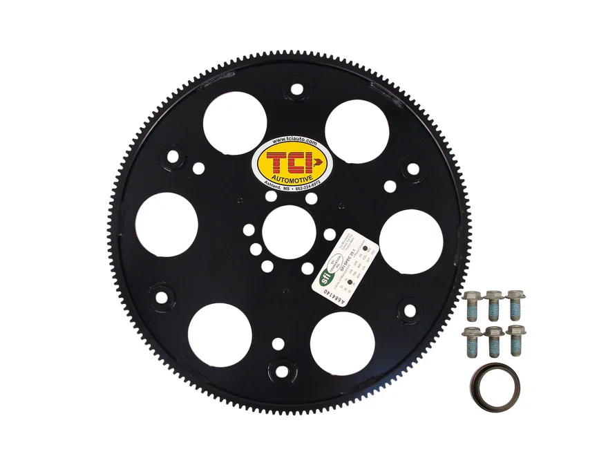 TCI Automotive 399754, Chevrolet LS Flexplate; Wide Bolt Pattern; 168 Tooth Count; Internal Balance