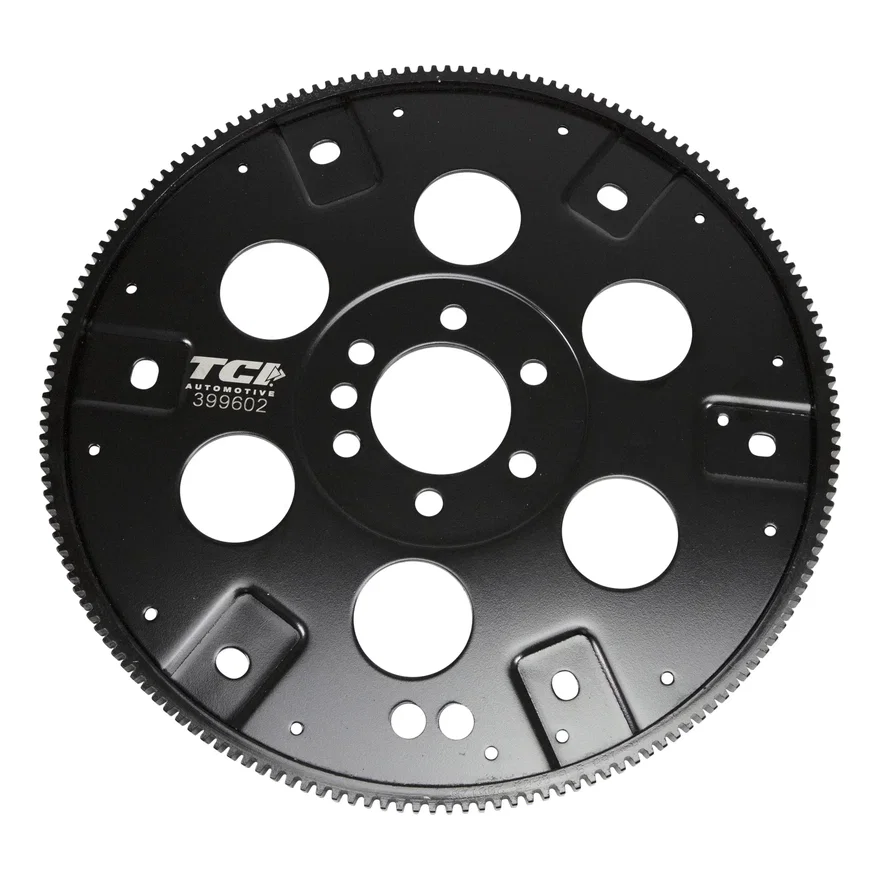 TCI Automotive 399602, Ring Gear Tooth Quantity: 168 Teeth Mount Hole Quantity: 7 Crank, 6 Torque Conv