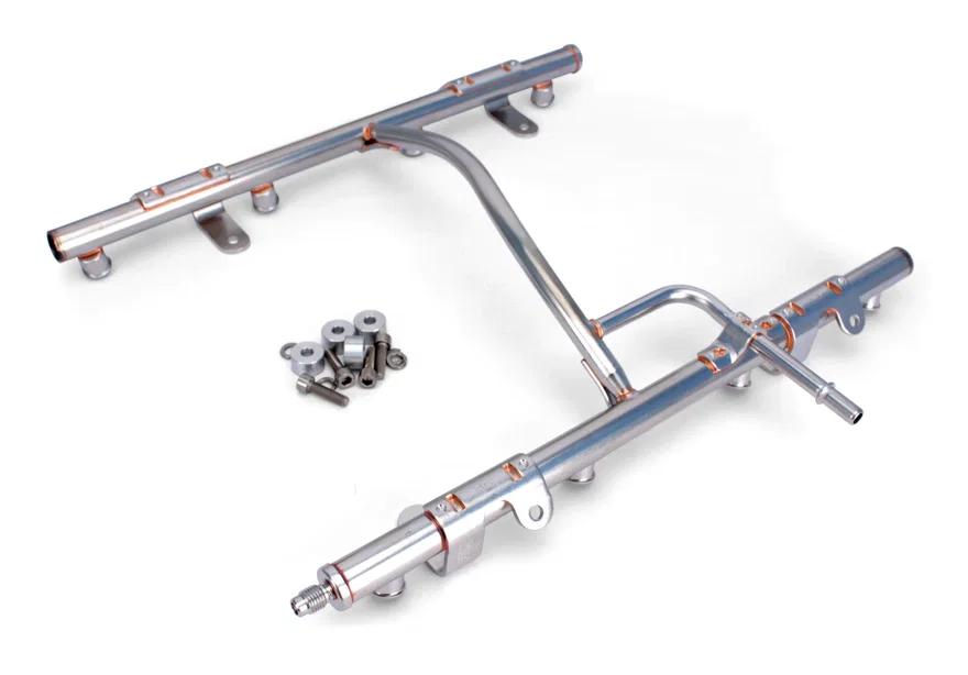 FAST 146021-KIT, OEM Car Fuel Rail Kit for LS1/LS6 LSXr 102mm Intake Manifolds