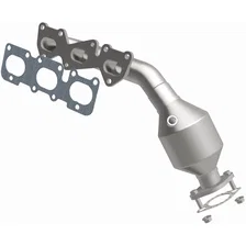 Right 3.8L OEM Grade Federal EPA Compliant Direct-Fit Manifold Catalytic Converter for 2009 Kia Borrego image 4