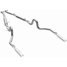 5.0L 4.6L Competition Series Cat-Back Performance Exhaust System for 1994-1998 Ford Mustang image 2