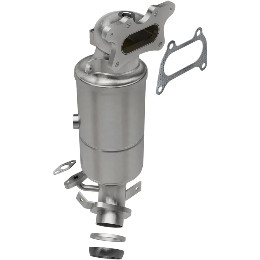2.0L 1.8L OEM Grade Federal EPA Compliant Direct-Fit Manifold Catalytic Converter for 2006-2014 Acura ILX and Honda Civic