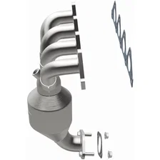 1.6L 1.6L OEM Grade Federal EPA Compliant Direct-Fit Manifold Catalytic Converter for 2001-2005 Dodge Verna and Hyundai Accent image 4