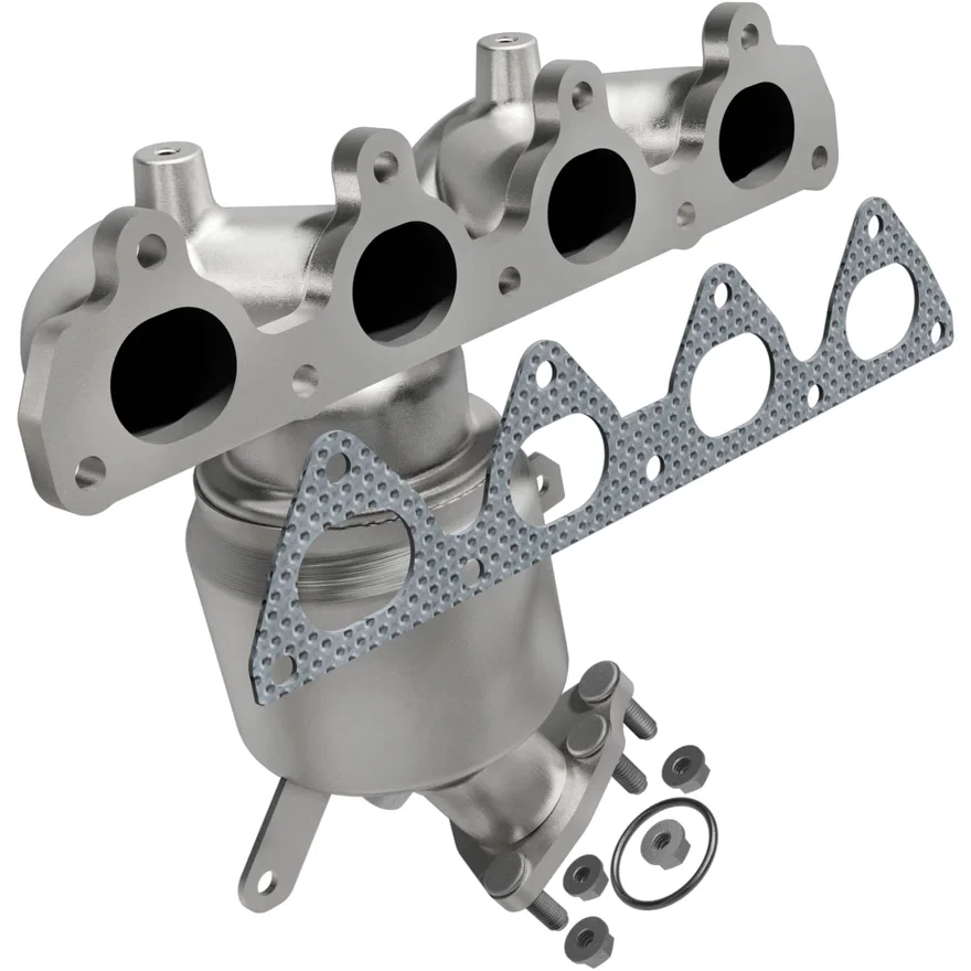 1.6L del Sol S 1.6L HM Grade Federal EPA Compliant Direct-Fit Manifold Catalytic Converter for 1996-2000 Honda Civic and Civic del Sol