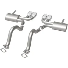 5.7L Street Series Axle Back Performance Exhaust System for 1997-2004 Chevrolet Corvette image 3