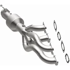 Right OEM Grade Federal / EPA Compliant Direct-Fit Manifold Catalytic Converter for BMW image 2
