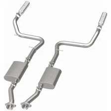 4.6L Street Series Cat-Back Performance Exhaust System for 1999-2004 Ford Mustang SVT Cobra image 3
