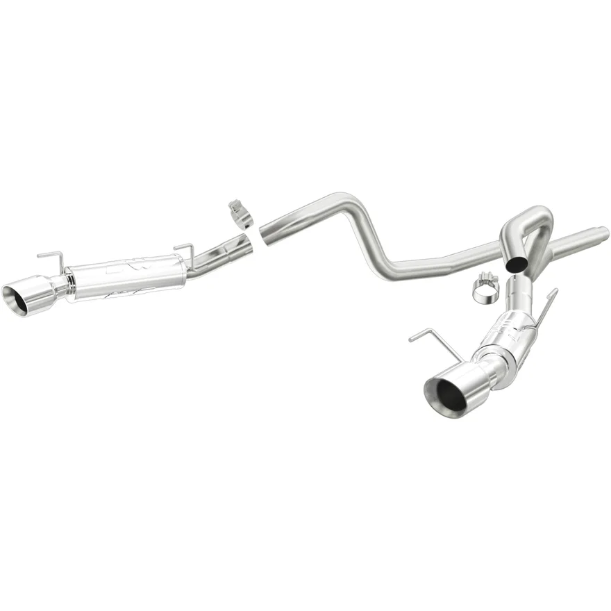 4.6L GT500 5.4L Competition Series Cat-Back Performance Exhaust System for 2005-2009 Ford Mustang Shelby