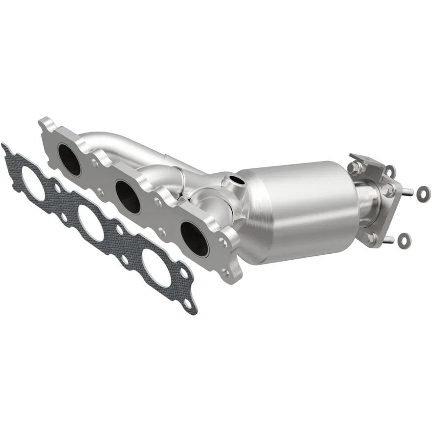 Left 3.2L OEM Grade Federal EPA Compliant Direct-Fit Manifold Catalytic Converter for 2011-2014 Volvo XC90