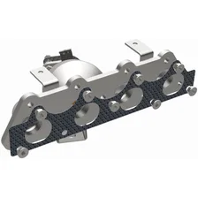 1.6L California Grade CARB Compliant Direct-Fit Manifold Catalytic Converter for 2017-2019 Kia Soul image 2