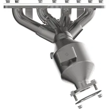 1.6L California Grade CARB Compliant Direct-Fit Manifold Catalytic Converter for 2017-2019 Kia Soul image 4