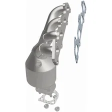 Front 1.5L California Grade CARB Compliant Direct-Fit Manifold Catalytic Converter for 2001-2002 Kia Rio image 4