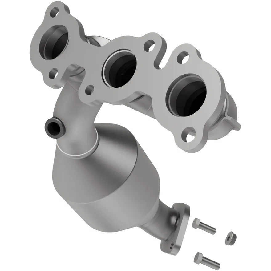 Rear 3.3L 3.3L OEM Grade Federal EPA Compliant Direct-Fit Manifold Catalytic Converter for 2006-2010 Lexus RX400h and Toyota Highlander