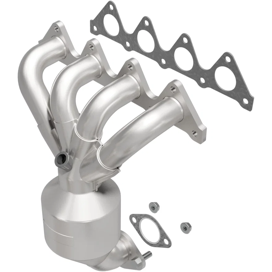 1.6L 1.6L OEM Grade Federal EPA Compliant Direct-Fit Manifold Catalytic Converter for 2001-2005 Dodge Verna and Hyundai Accent