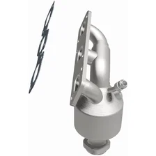 Rear California Grade CARB Compliant Direct-Fit Manifold Catalytic Converter for Mercury and Ford image 4