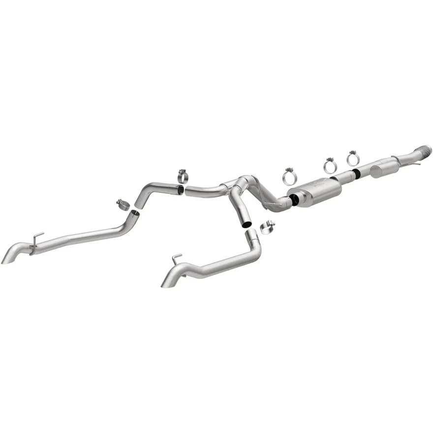 ® 6.2L 6.2L Overland Series™ Cat-Back Performance Exhaust System for 2019-2026 Chevrolet Silverado 1500 and GMC Sierra 1500