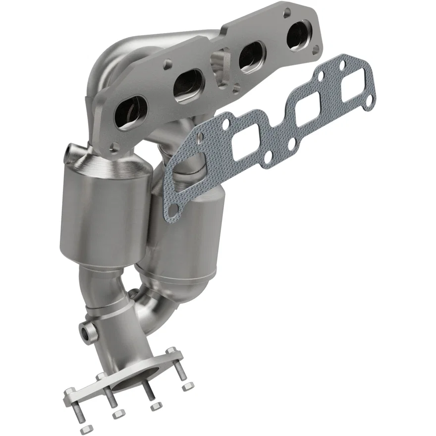 2.5L OEM Grade Federal EPA Compliant Direct-Fit Manifold Catalytic Converter for 2007-2012 Nissan Sentra