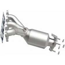Left 3.2L OEM Grade Federal EPA Compliant Direct-Fit Manifold Catalytic Converter for 2011-2014 Volvo XC90 image 4