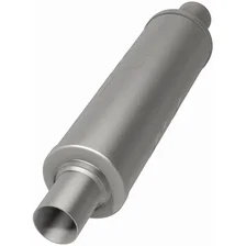 6in. Round Straight-Through Performance Exhaust Muffler image 3