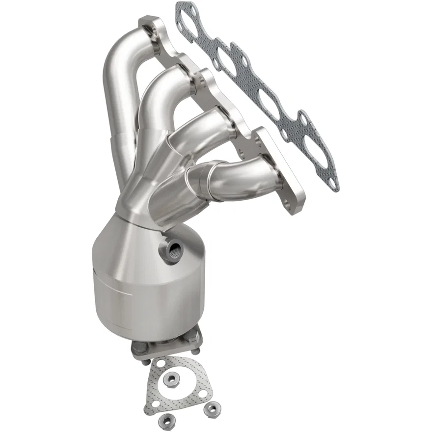Front 1.5L California Grade CARB Compliant Direct-Fit Manifold Catalytic Converter for 2001-2002 Kia Rio