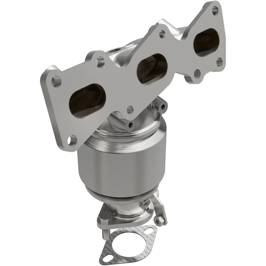 Front 3.5L OEM Grade Federal EPA Compliant Direct-Fit Manifold Catalytic Converter for 2011-2012 Kia Sedona