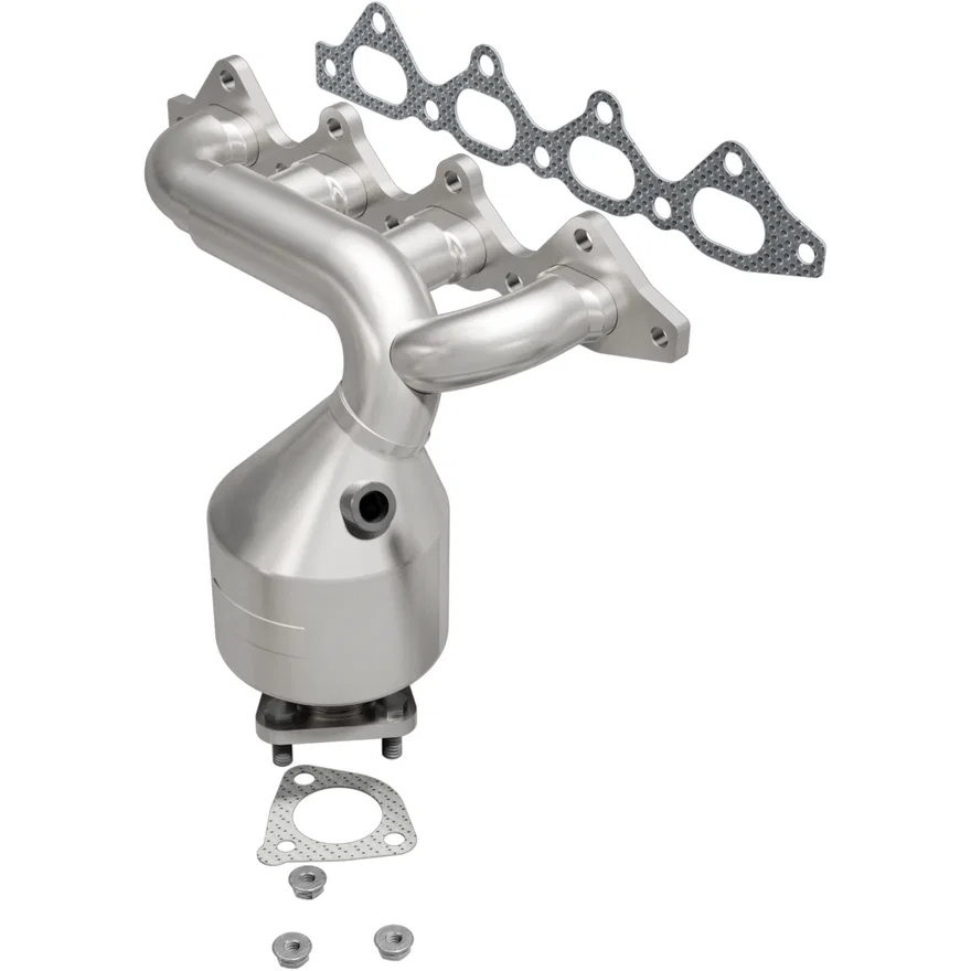 Front 1.8L California Grade CARB Compliant Direct-Fit Manifold Catalytic Converter for 2001-2004 Kia Spectra