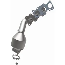 Left 3.8L 3.3L OEM Grade Federal EPA Compliant Direct-Fit Manifold Catalytic Converter for 2007-2009 Kia Sorento image 2