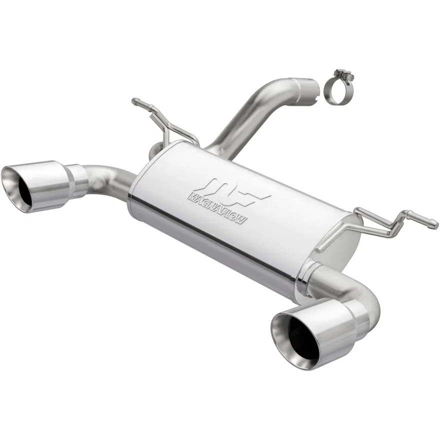 2.0L 3.6L Street Series Axle Back Performance Exhaust System for 2018-2026 Jeep Wrangler