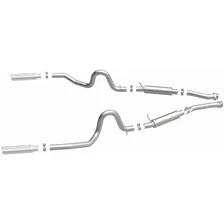 5.0L 4.6L Competition Series Cat-Back Performance Exhaust System for 1994-1998 Ford Mustang image 4